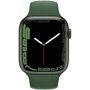Apple Watch Series 7 45mm GPS+LTE Green Aluminum Case with Clover Sport Band (MKJR3): Размер 45mm