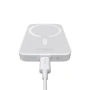 Внешний аккумулятор Baseus Power Bank 6000mAh Magnetic Wireless 20W White (PPCX020002) фото 11