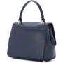 Жіноча сумка-сетчел Michael Kors Mott Small Satchel синя (30S8GOXS1L414): Фактура матова, Гладка