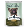 Вологий корм Club 4 Paws Premium Selection Adult Dog паштет з куркою та ягнятим для дорослих собак 400 г (4820215368681)