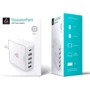 Зарядное устройство Adonit Wall Charger ThunderPort 4xUSB and USB-C H60 60W White: Кабель в комплекте microUSB