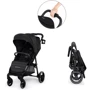 Прогулочная коляска Kinderkraft Grande City Black (KKWGCITBLK0000): Материал колес EVA