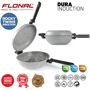 Сковорода подвійна Flonal Dura Induction Rocky Twins 28 см із ґратами (RKIWP2830) фото 8