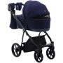 Коляска 2 в 1 Adamex Gallo Thermo GA-9 deep blue фото 8