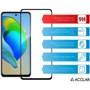 Аксессуар для смартфона ACCLAB Tempered Glass Full Glue Black for ZTE V40S: Цвет черный