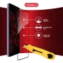 Аксессуар для смартфона Intaleo Tempered Glass Full Glue Black for Xiaomi Redmi 12C: Тип защитное стекло