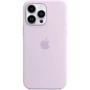 Чехол для iPhone Apple Silicone Case with MagSafe Lilac (MPTW3) for iPhone 14 Pro Max: Материалы Силикон