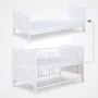 Детская кроватка Klups Marsell 140х70 см белая