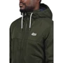 Куртка Jack & Jones 50099067 46 зеленая демисезон с капюшоном: Длина рукава Длинный