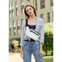 Женская поясная сумка Sambag Tirso LCH белая (80341008)