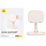 Держатель Baseus Desk Holder Seashell Pink (B10451501211-00) for Apple iPhone 16 I 15 I 14 I 13 I 12 series and iPad фото 8