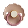 Пустышка Frigg Daisy Peony size 1 (0-6 m) пудра (000543): Возраст до 6 месяцев