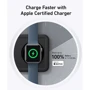 Зарядное устройство ANKER Wireless Charger MagSafe 3in1 Pad 15W with USB-C Cable Black (B25M1311) for iPhone 16 I 15 I 14 I 13 I 12 series, Apple Watch and Apple AirPods фото 14