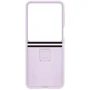 Чехол для телефонов Samsung Silicone Cover with Ring Lavender (EF-PF731TVEGUA) for Samsung F731 Galaxy Flip 5: Цвет лавандовый