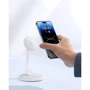 Держатель Baseus Desk Holder MagPro Moon White (B10564100211-00) for Apple iPhone 16 I 15 I 14 I 13 I 12 series фото 7