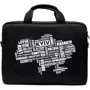 Сумка для ноутбуков Vinga 14" Black White Print (NB1402UWBK): Тип сумки сумка
