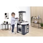Интерактивная кухня Smoby Toys Тефаль Студио Френч с аксессуарами и звуковым эффектом Графитовый (311056) фото 6
