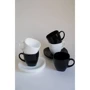 Чайный cервиз Luminarc Carine Black/White 12 предметов (D2371): Материал стеклокерамика