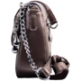 Женская сумка кросс боди Valiria Fashion коричневая (DETAQ1443-1-21): Застежка Магнитная