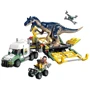 Конструктор LEGO Jurassic World Миссии динозавров: Грузовик для перевозки аллозавра 588 деталей (76966): Серия Jurassic World