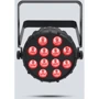 Прилад заливного світла CHAUVET SlimPART 12 BT: Габарити, мм 264x214x76.9