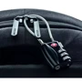 Рюкзак антивор XD Design Bobby Tech Anti-Theft backpack с солнечной панелью черный (P705.251): Застежка Молния