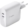 Зарядное устройство Belkin USB-C Wall Charger GAN 50+18W White (WCH003VFWH): Кабель в комплекте отсутствует
