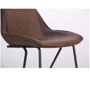 Стул барный Custer gunmetal, cowboy Coffe/Dark Brown фото 6