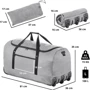 Сумка дорожня на колесах TravelZ Wheelbag 100 Liter Grey (603092) (927292)