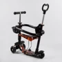 Самокат Best Scooter с защитным бампером черный (S 8756): Тип колес литые