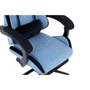 Геймерськое кресло GT Racer X-2324 Fabric Light Blue/Black Suede фото 8