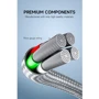 Кабель Romoss Cable USB-C to Lightning CB1737 9V 3A 1m Gray (CB1737-631-G43H) фото 4