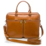 Solier DUNDEE Leather Bag Camel (SL01Camel) for MacBook Pro 15": Матеріал Натуральна шкіра