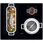 Варочная поверхность электрическая Whirlpool SMC 604 F/NE: Рабочая поверхность стеклокерамика