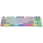 Клавиатура Hator Gravity TKL Orange USB White (HTK561UA): Подключение проводное