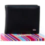 Жіноче портмоне Dr. Bond Rainbow чорний (WRS-6 black)