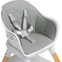 Стульчик для кормления Caretero Bravo Grey (Hnrt_4676): Регулировка высоты стула 2 позиции