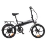 Електричний велосипед Maxxter RUFFER 20 "(чорно-срібний)