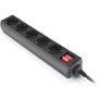 Сетевой фильтр REAL-EL RS-Protect M 5m, black (EL122300030): Тип Сетевые фильтры