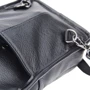 Чоловіча сумка-слінг Borsa Leather чорна (1ta1003m-black): Тип Сумки