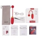 Svakom Ella Vibrating Egg Red виброяйцо, 21.5х3.3 см
