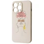 Чехол для iPhone WAVE Minimal Art Case with MagSafe Beige/Girl for iPhone 13 Pro