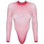 Сетчатое боди Obsessive B126 red XL/XXL