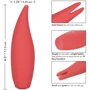 Клиторальный вибратор CalExotics Red Hot Flare, 11,5х3,25 см