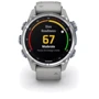 Смарт-годинник Garmin Descent Mk3 43mm Stainless Steel with Fog Grey Silicone Band (010-02753-04): Особливості Водонепроницаемые, Компас, Металлический корпус, С сапфировым стеклом, Бесконтактная оплата