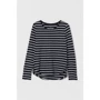 Лонгслив H&M 171-26742440 170 см черно-белый