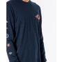 Лонгслив Rip Curl SWC Motif LS Tee CTEUW9-49 XL темно-синий с принтом: Состав Хлопок