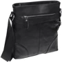 Мужская сумка планшет Borsa Leather черная (k15003-2-black): Материал Натуральная кожа