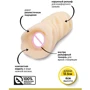 Рельефный мастурбатор Brazzers, 12.5х6 см