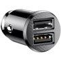 Зарядное устройство Baseus Car Charger 2xUSB Grain Mini 3.1A Black (CCALL-ML01): Особенности Быстрая зарядка